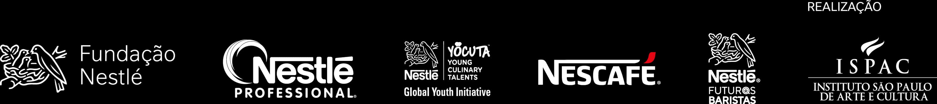 Patrocínio: Fundação Nestlé, Nestlé Professional e Nescafé. Realização: Instituto São Paulo de Arte e Cultura