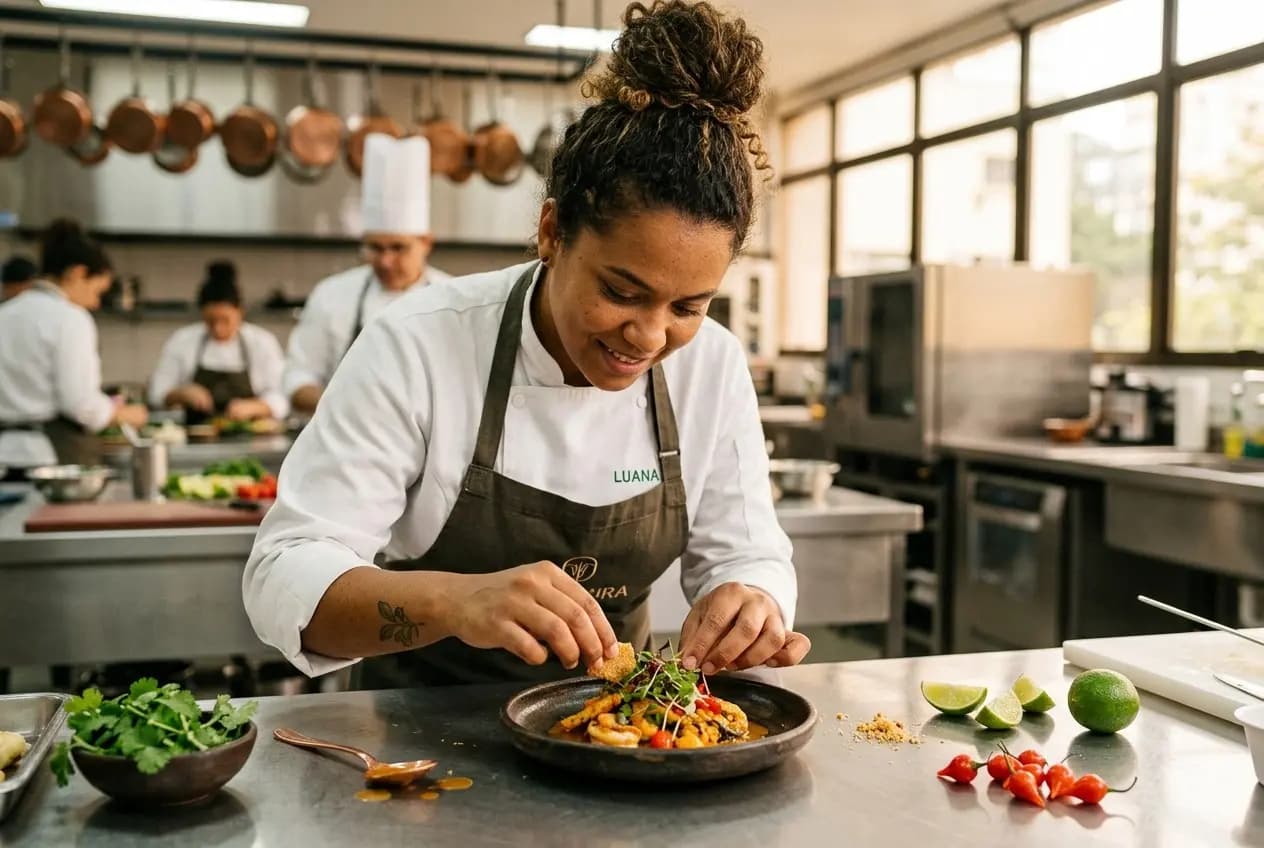 Curso de Gastronomia Tradicional no projeto Arte do Sabor Manaus