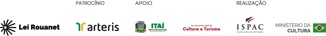 Patrocinadores e Realizadores - Oficina dos Sonhos - Itaí